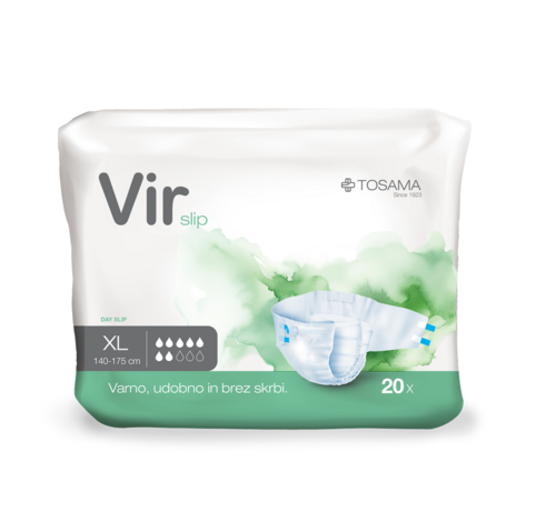 Vir Slip Day Extra Large dnevna hlačna predloga, 20 predlog Vir Slip Day Extra Large dnevna hlačna predloga, 20 predlog