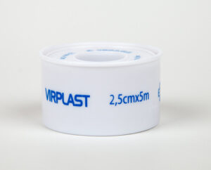 Virplast obliž 2,5 cm x 5 m, 12 obližev