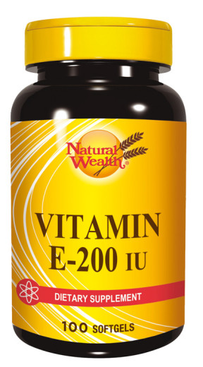 Natural Wealth Vitamin E 200 I.E. kapsule, 100 kapsul Natural Wealth Vitamin E 200 I.E. kapsule, 100 kapsul