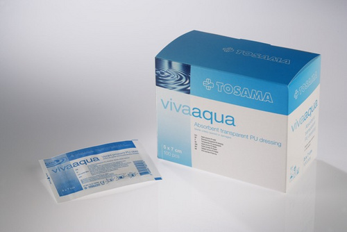Vivaaqua vodonepropustni sterilni obliži, 5 x 7 cm, 100 obližev Vivaaqua vodonepropustni sterilni obliži, 5 x 7 cm, 100 obližev
