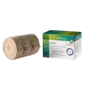 Vivavene dolgoelastični kompresijski povoj 10 cm x 15 m, 1 povoj