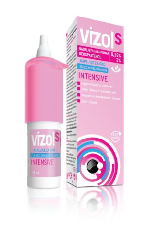 Vizol S INTENSIVE kapljice za oko, 10 ml