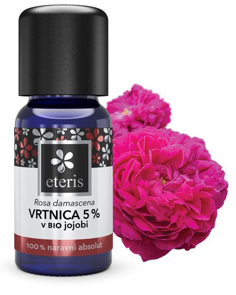 Eteris Vrtnica 5 % absolut v BIO jojobi, 10 ml Eteris Vrtnica 5 % absolut v BIO jojobi, 10 ml