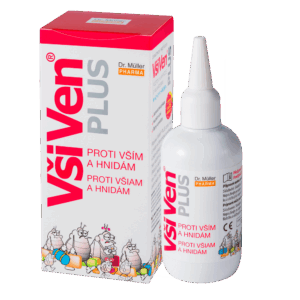 VšiVen PLUS za odstranjevanje naglavnih uši in gnid (120 ml + glavnik) VšiVen PLUS za odstranjevanje naglavnih uši in gnid (120 ml + glavnik)