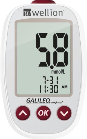 Wellion Galileo Compact merilnik glukoze v krvi – začetni komplet