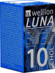 Wellion Luna merilni lističi za holesterol, 10 lističev Wellion Luna merilni lističi za holesterol, 10 lističev