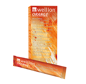 Wellion Orange tekoči sladkor v vrečkah, 10 vrečk