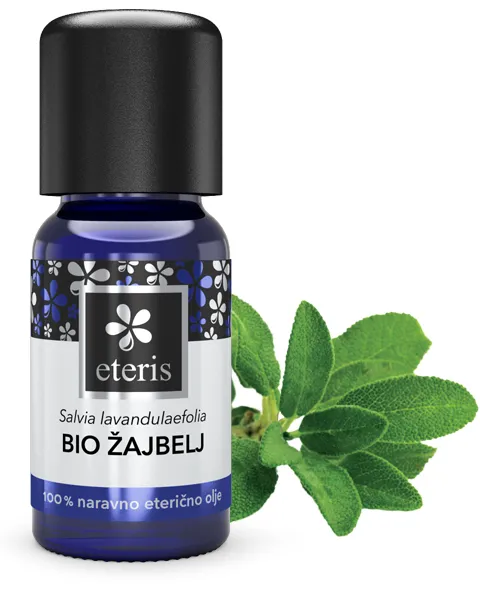 Eteris Žajbelj eterično olje BIO, 5 ml Eteris Žajbelj eterično olje BIO, 5 ml