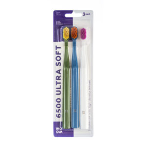 Woom zobna ščetka Ultra Soft 6500, 3 ščetke