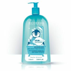 Bioderma ABCDerm nežen čistilni gel za obraz, telo in lase, 1000 ml