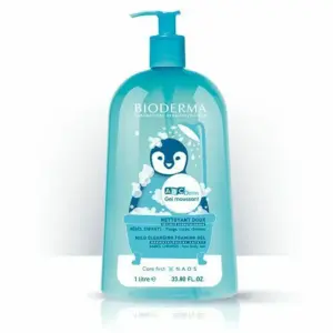Bioderma ABCDerm nežen čistilni gel za obraz, telo in lase, 1000 ml