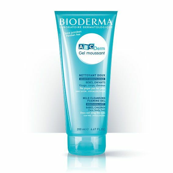 Bioderma ABCDerm nežen čistilni gel za obraz, telo in lase, 200 ml Bioderma ABCDerm nežen čistilni gel za obraz, telo in lase, 200 ml