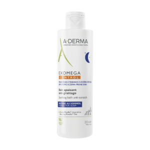 A-Derma Exomega Control pomirjujoča kopel proti praskanju, 200 ml