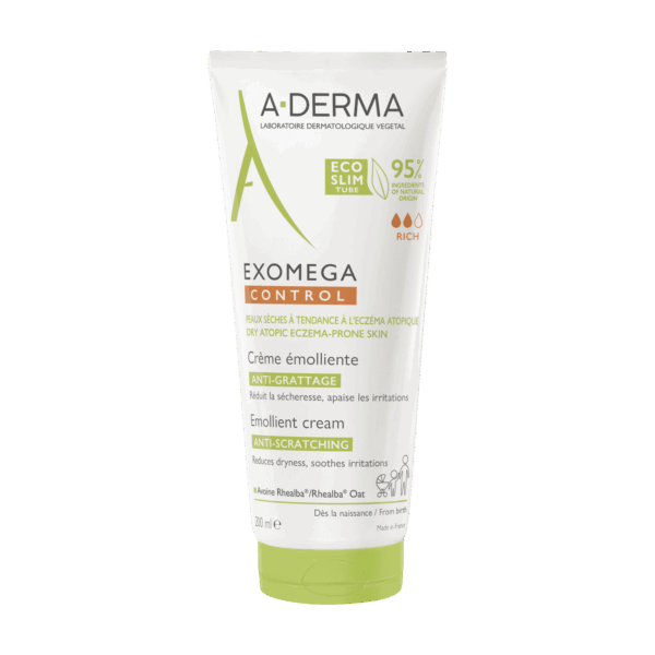 A-Derma Exomega Control emolientna krema, 200 ml A-Derma Exomega Control emolientna krema, 200 ml