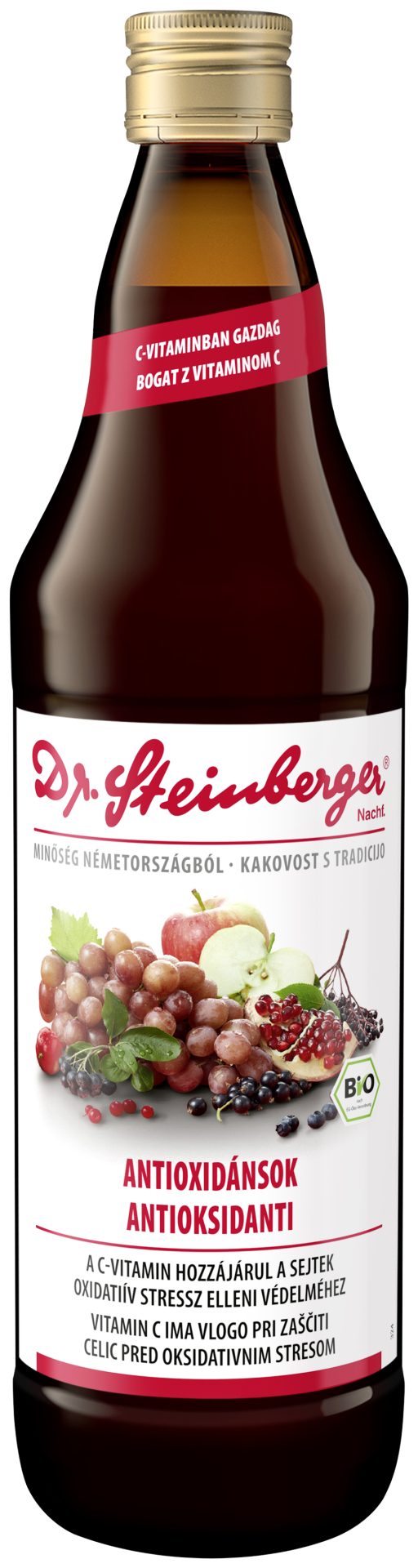 Dr. Steinberger BIO sok z antioksidanti, 750 ml Dr. Steinberger BIO sok z antioksidanti, 750 ml