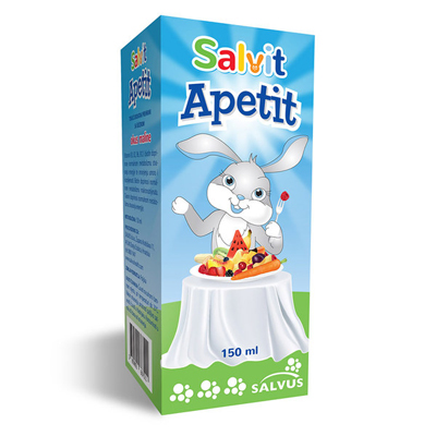 Salvit Apetit tekočina z okusom maline, 150 ml Salvit Apetit tekočina z okusom maline, 150 ml