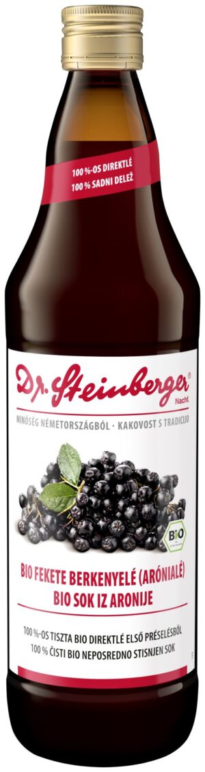 Dr. Steinberger BIO sok iz aronije, 750 ml