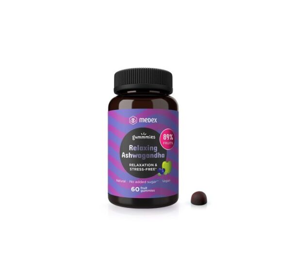 Medex Relaxing Ashwagandha sadni bonboni, 60 bonbonov Medex Relaxing Ashwagandha sadni bonboni, 60 bonbonov