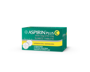 Aspirin plus C 400 mg/240 mg šumeče tablete, 20 šumečih tablet