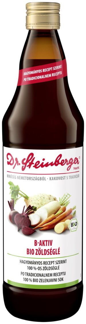 Dr. Steinberger B-aktiv zelenjavni sok BIO, 750 ml