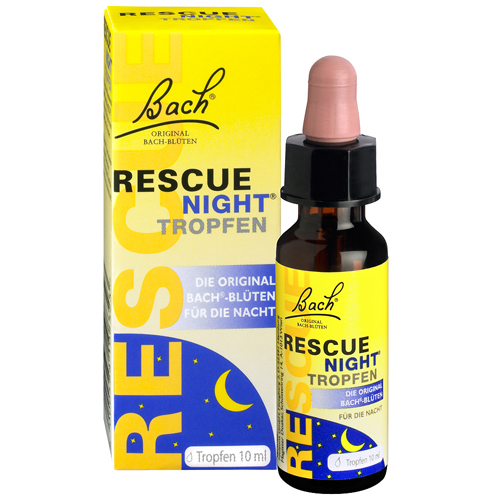 Bach Rescue Night kapljice brez alkohola, 10 ml Bach Rescue Night kapljice brez alkohola, 10 ml