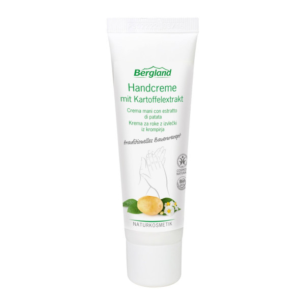 Bergland Krema za roke z izvlečki krompirja, 50 ml Bergland Krema za roke z izvlečki krompirja, 50 ml