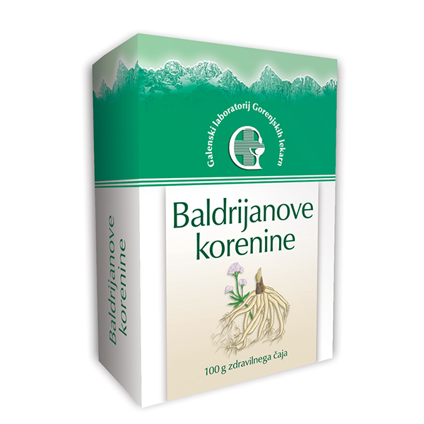 Baldrijanove korenine zdravilni čaj, 100 g Baldrijanove korenine zdravilni čaj, 100 g