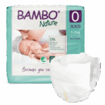 Bambo Nature 0 (XXS) Premature otroške pleničke za nedonošenčke (1-3 kg), 24 pleničk Bambo Nature 0 (XXS) Premature otroške pleničke za nedonošenčke (1-3 kg), 24 pleničk