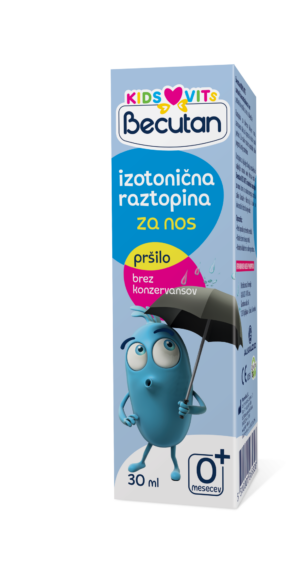 Becutan KIDS VITS izotonična raztopina za nos pršilo, 30 ml