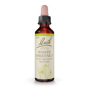 Bach Esenca št. 35 - Divji kostanj z belimi cvetovi (White Chestnut) kapljice, 20 ml