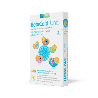 Ars Pharmae BetaCold Junior mehke pastile, 30 pastil Ars Pharmae BetaCold Junior mehke pastile, 30 pastil