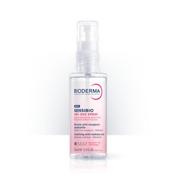 Bioderma Sensibio AR+ SOS pršilo za nego kože z rdečico, 70 ml Bioderma Sensibio AR+ SOS pršilo za nego kože z rdečico, 70 ml