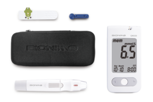Bionime Rightest GM550 sistem za merjenje glukoze v krvi (1 komplet)