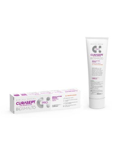 Curasept Biosmalto Impact Action Sensitive zobna pena s sadnim okusom, 50 ml Curasept Biosmalto Impact Action Sensitive zobna pena s sadnim okusom, 50 ml