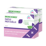 Bronchomed pastile proti kašlju, 2 x 20 pastil Bronchomed pastile proti kašlju, 2 x 20 pastil