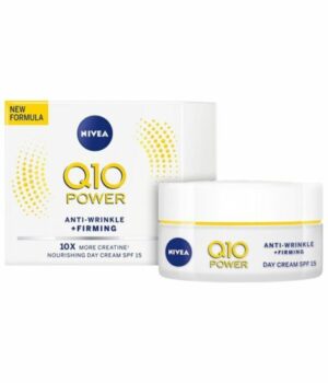 NIVEA dnevna krema Q10 POWER Anti-Wrinkle + Firming, 50 ml