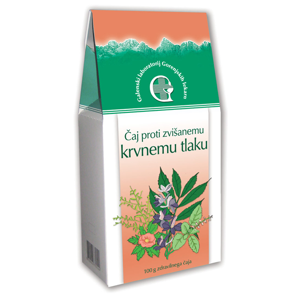 Čaj proti zvišanemu krvnem tlaku, 100 g Čaj proti zvišanemu krvnem tlaku, 100 g