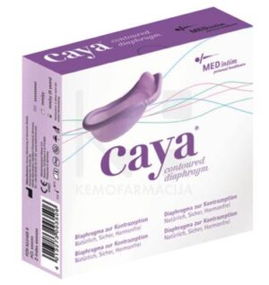 Caya ergonomsko oblikovana diafragma, 1 komplet
