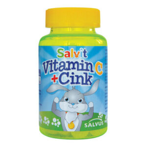 Salvit Vitamin C + Cink, 60 žele bonbonov