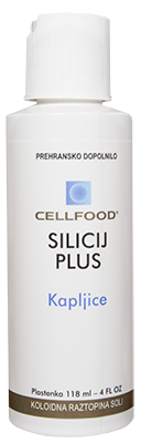Cellfood Silicij Plus kapljice, 118 ml