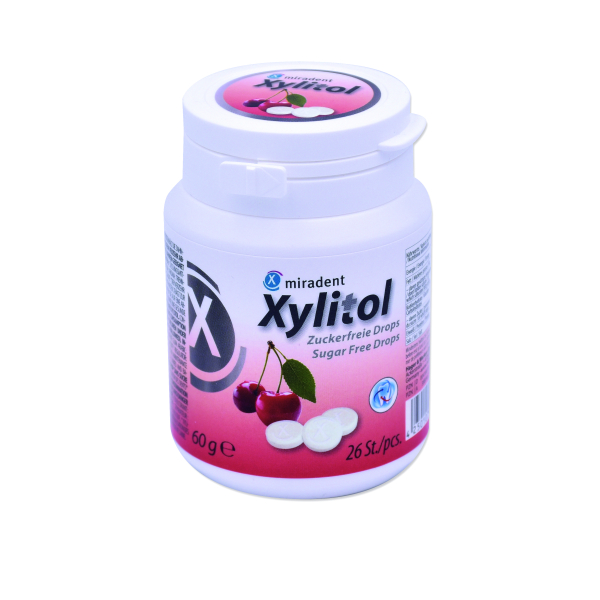 Xylitol pastile brez sladkorja – okus češnja, 6 x 60 g Xylitol pastile brez sladkorja – okus češnja, 6 x 60 g
