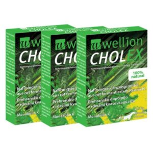 Wellion Cholex kapsule, 3 × 30 kapsul