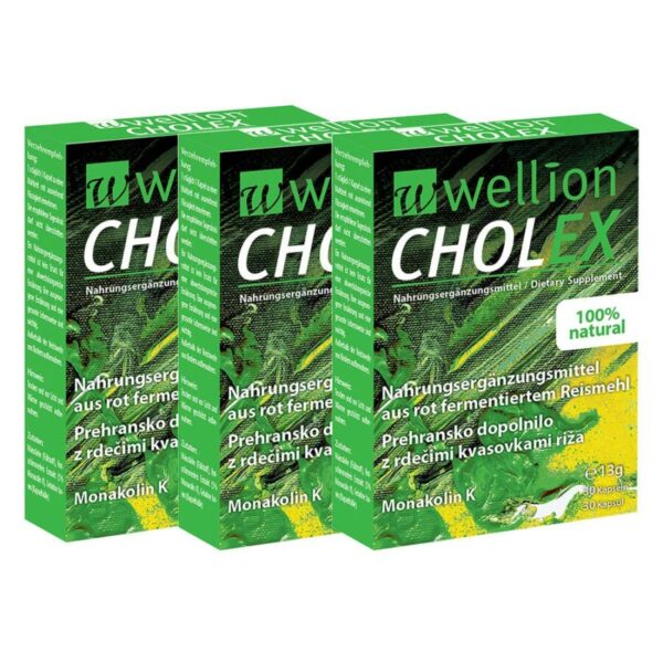 Wellion Cholex kapsule, 3 × 30 kapsul Wellion Cholex kapsule, 3 × 30 kapsul