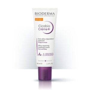 Bioderma Cicabio Creme+ izjemno obnavljajoča in pomirjujoča krema ZF50+, 40 ml