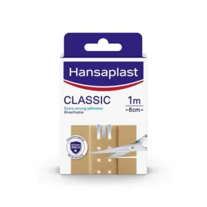 Hansaplast Classic klasični obliž za rezanje, 1 m x 6 cm