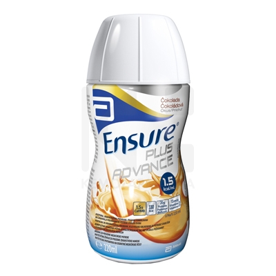 Ensure Plus Advance okus čokolada, 4 plastenke po 220 ml Ensure Plus Advance okus čokolada, 4 plastenke po 220 ml