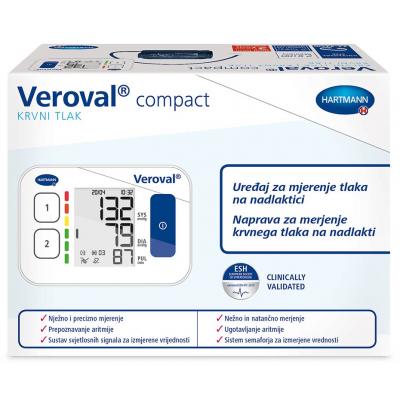 Veroval Compact nadlaktni merilnik krvnega tlaka Veroval Compact nadlaktni merilnik krvnega tlaka