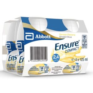 Ensure Compact okus banana, 4 plastenke po 125 ml