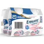 Ensure Compact okus jagoda, 4 plastenke po 125 ml Ensure Compact okus jagoda, 4 plastenke po 125 ml