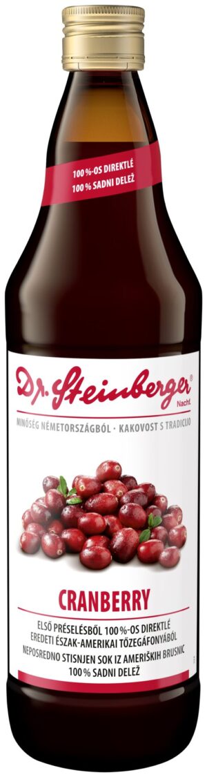 Dr. Steinberger sok iz ameriških brusnic, 750 ml